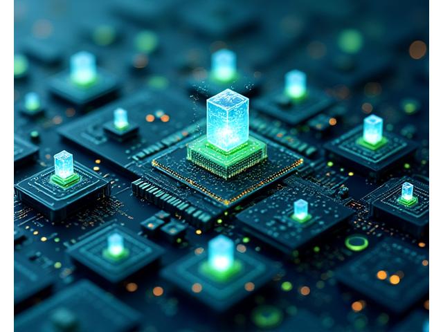 Finanšu blockchain arhitektūras shematisks attēlojums ar drošības slāņiem un darījumu plūsmu.