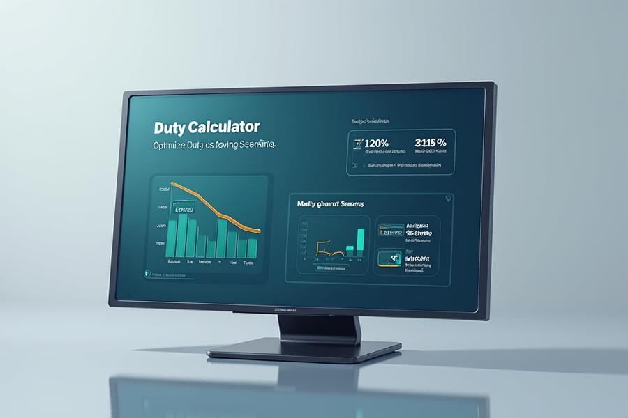 Digitāla nodokļu kalkulatora saskarne ar optimizācijas ieteikumiem un vizuāliem ietaupījumiem